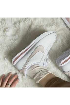 کفش اسنیکر سفید زنانه بند دار Nike - کد 834512568