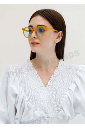 عینک آفتابی نارنجی زنانه UV400 Eyemood - کد 81392618