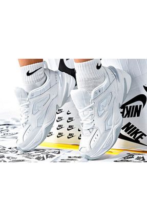 کفش اسنیکر سفید زنانه بند دار Nike - کد 50494755