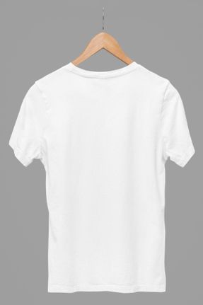 تی شرت سفید مردانه رگولار یقه گرد بیسیک کد 689765661