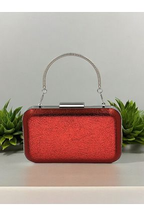 کیف مجلسی قرمز زنانه چرم مصنوعی Biçanta - کد 834529264