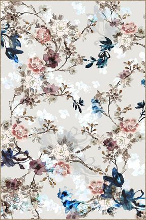 فرش رنگی قابل شستشو Rugs Modern Halı - کد 834533919