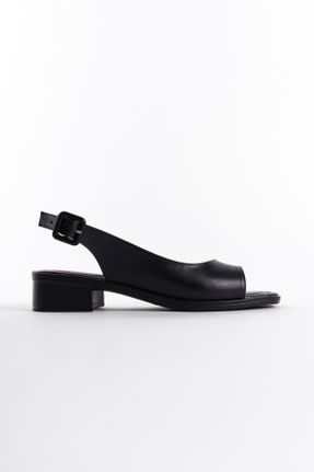 کفش کلاسیک مشکی زنانه پاشنه کوتاه ( 4 - 1 cm ) پاشنه ساده کد 739411054