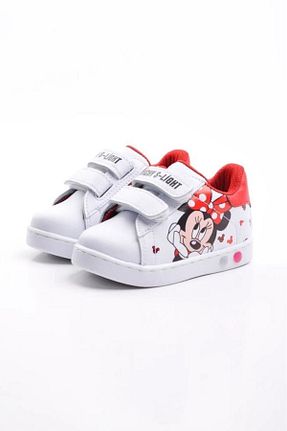 کفش اسنیکر سفید بچه گانه چسبی MİDDO - کد 830553546
