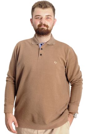 سوئیشرت سایز بزرگ قهوه ای مردانه سایز بزرگ Modexl - کد 800086196