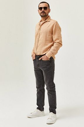 شلوار طوسی مردانه پنبه ای Butik - کد 834818276