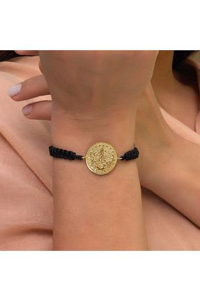 دستبند طلا زرد زنانه 14 عیار Altınkesesi - کد 58618256