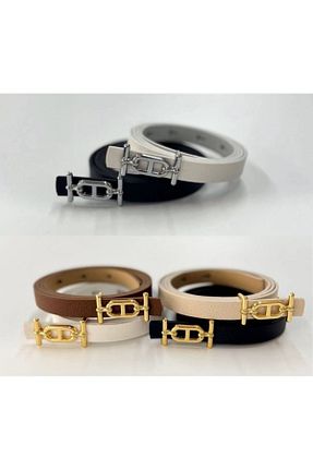 کمربند سفید زنانه Karbenaccessories - کد 801469347