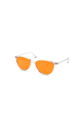 عینک محافظ نور آبی نارنجی زنانه 52 کد 834890475