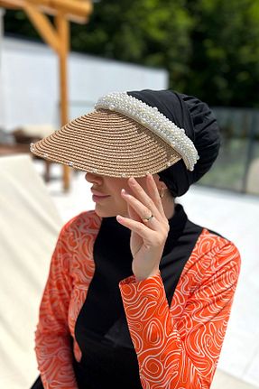 کلاه قهوه ای زنانه حصیر Remsa Mayo - کد 834929919