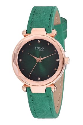 ساعت مچی سبز زنانه 26-30 میلی متر POLO Rucci - کد 106263804