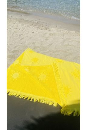 حوله ساحلی زرد زنانه Gleam Atelier - کد 131855542