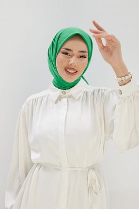روسری آبی پنبه ای Silk Home - کد 832399279