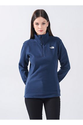 سوئیشرت سرمه ای زنانه ساده The North Face - کد 834573325