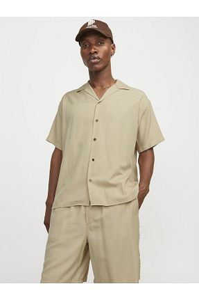 پیراهن قهوه ای مردانه رگولار Jack & Jones Premium - کد 820375538