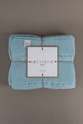 پتو تکنفره آبی اکریلیک Koza Home - کد 448297652
