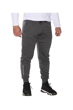 شلوار کرمگن طوسی مردانه رگولار MUSCLECLOTH - کد 42891556