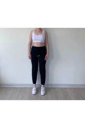 ست بالاتنه و پائین تنه مشکی زنانه بافتنی BEES - کد 834661552