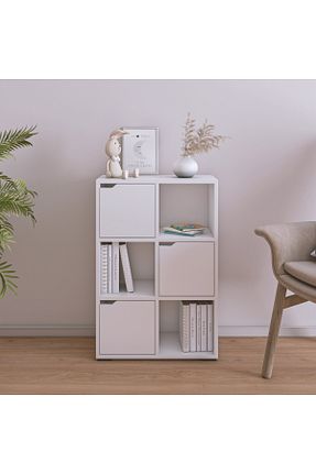 قفسه کتاب سفید 90 سانتی متر Pratico - کد 834664933
