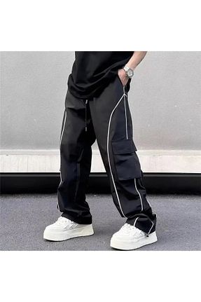 شلوار مشکی مردانه پنبه ای DENOKMODA - کد 834747707