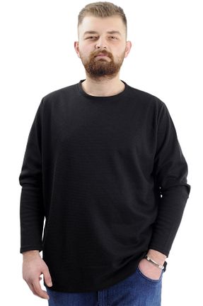 سوئیشرت سایز بزرگ مشکی مردانه سایز بزرگ Modexl - کد 829220274