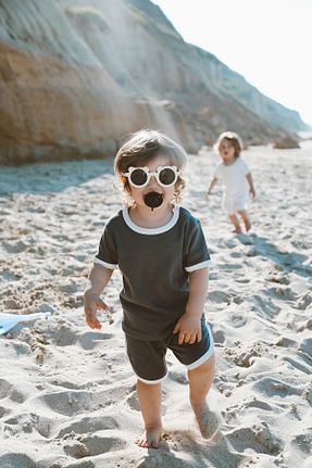 ست نوزادی طوسی بچه گانه پنبه ای Tarkito Baby - کد 700333091