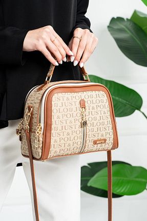 کیف دوشی سبز زنانه چرم مصنوعی Just Polo - کد 811430863
