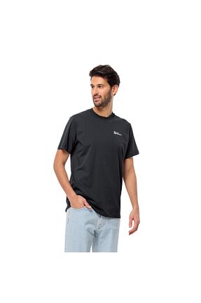 تیشرت اسپرت مشکی مردانه Relaxed Jack Wolfskin - کد 707462078
