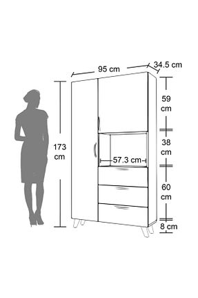  سفید 174 cm 95 cm کد 85587242