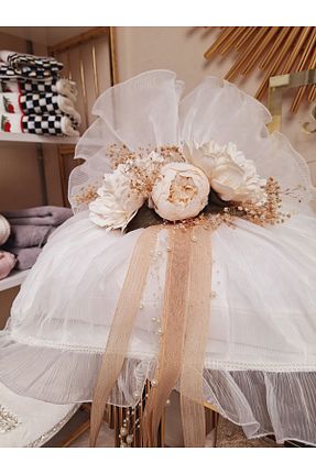 خورجین بژ Saadet kara home - کد 825182587