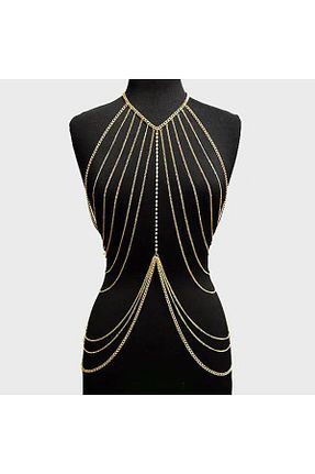 اکسسوری بدن طلائی زنانه فلزی MODAMAYS - کد 834850364