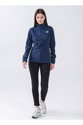 سوئیشرت سرمه ای زنانه ساده The North Face - کد 834573325