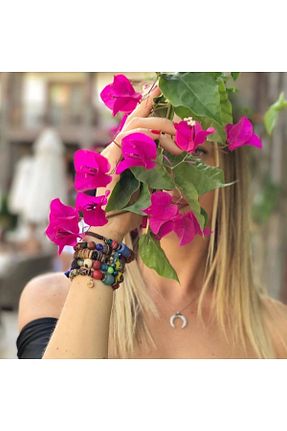 دستبند جواهر سفید مردانه سنگ طبیعی Mala Bodhi - کد 3793290
