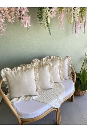 کوسن و روکش کوسن صورتی پنبه ای shules collection - کد 834602715