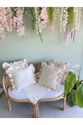 کوسن و روکش کوسن صورتی پنبه ای shules collection - کد 834602715