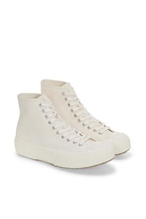 کفش اسنیکر سفید زنانه بند دار Superga - کد 798068958