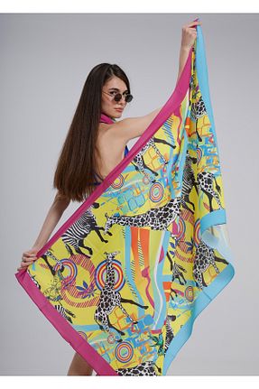 رویه بیکینی رنگی زنانه پلی استر nehir eşarp - کد 831592701