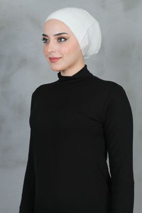 کلاه شنای اسلامی سفید زنانه کد 832868075