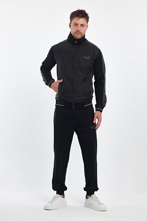 ست کرمکن اسپرت مشکی مردانه پنبه پلی استر LİVE SPORT - کد 833118060