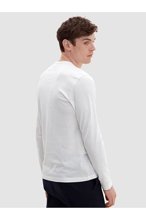 بادی سفید مردانه یقه دوچرخه Bled - کد 790484566