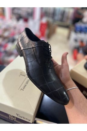 کفش کلاسیک مشکی مردانه پلی اورتان پاشنه کوتاه ( 4 - 1 cm ) پاشنه ساده کد 834868750