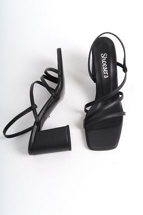 کفش پاشنه بلند کلاسیک مشکی زنانه چرم مصنوعی Shoesers - کد 834916407