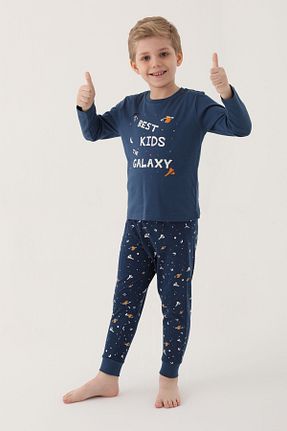 ست لباس راحتی آبی بچه گانه Galaksi Rolypoly - کد 750777941