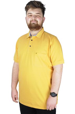 تیشرت سایز بزرگ زرد مردانه سایز بزرگ Modexl - کد 39628538