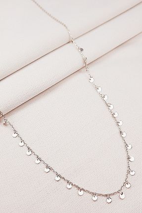 گردنبند نقره زنانه 925 عیار Oruçoğlu Gümüşçülük - کد 698416416