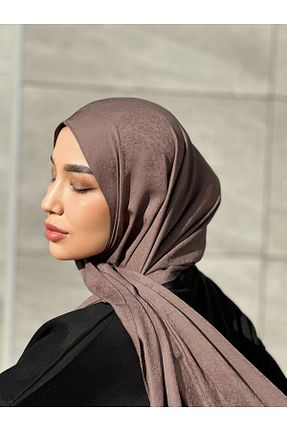 شال قهوه ای زنانه chale monde - کد 805389610