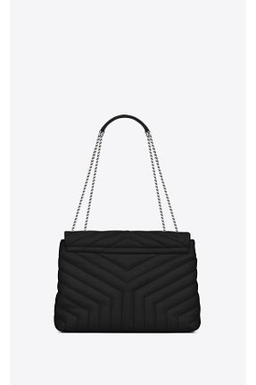 کیف دوشی مشکی زنانه چرم خالص Yves Saint Laurent - کد 747999823