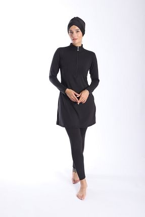 مایو حجاب مشکی زنانه ساده My-o - کد 835100730