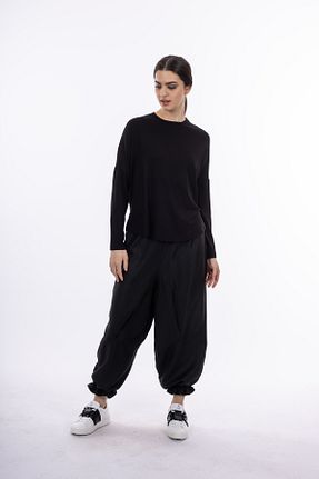 بلوز مشکی زنانه ساده byözlemyazan - کد 835280991