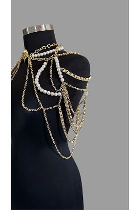 اکسسوری بدن طلائی زنانه روکش پلاتینیوم Maiden design - کد 772643943